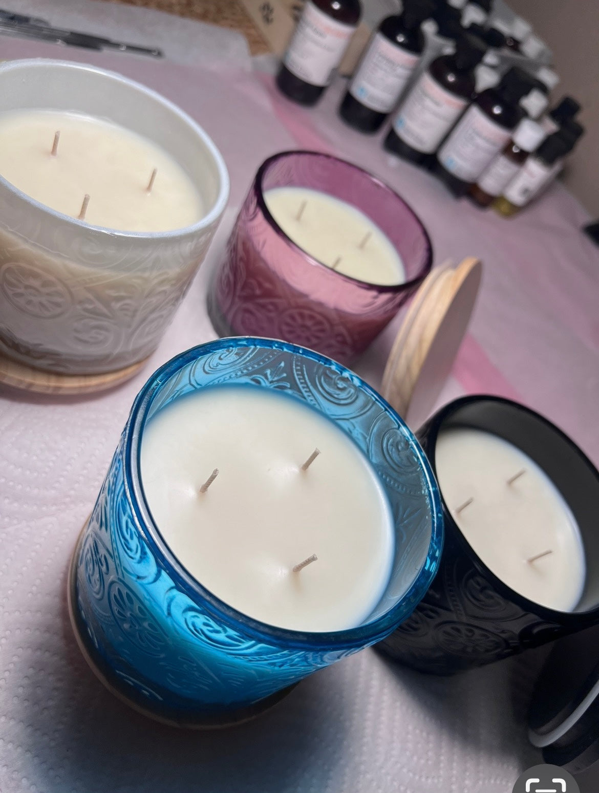 Coconut Soy Candles - hand poured