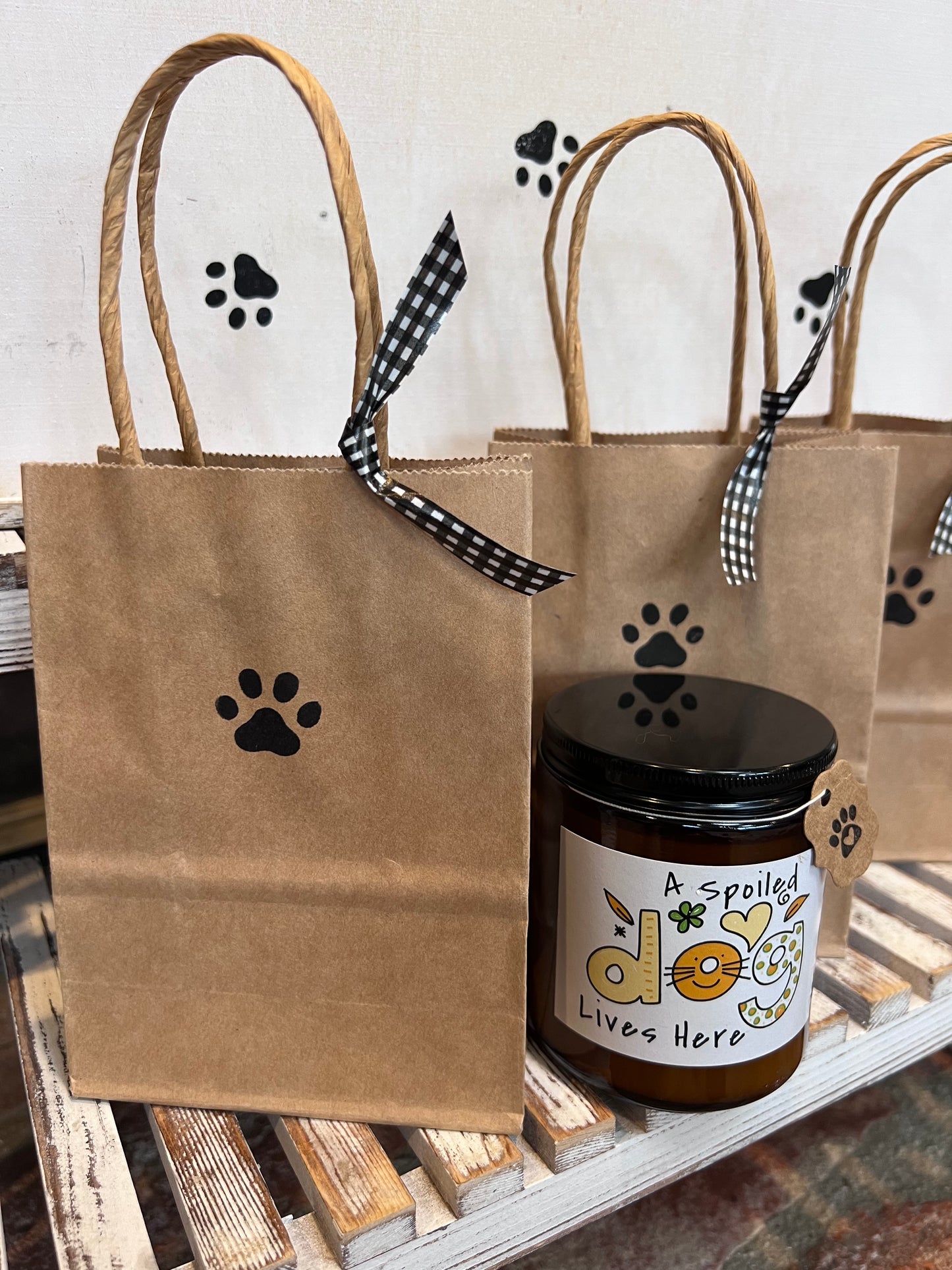 Pet themed gift bags