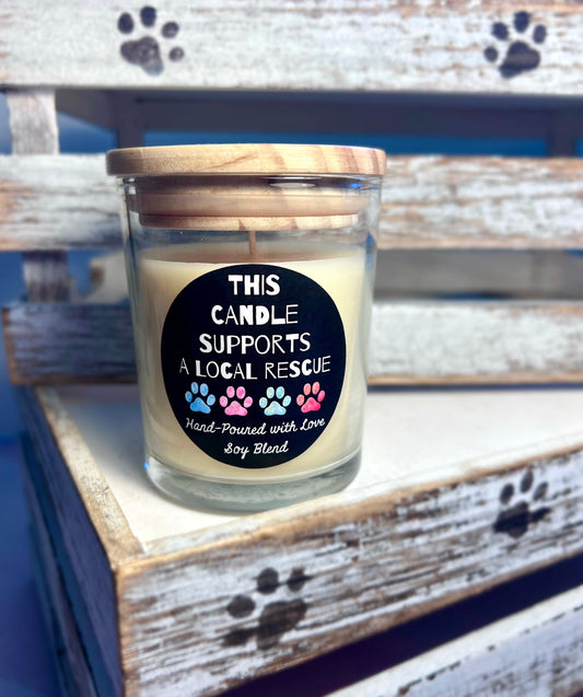 Pet themed soy candles - hand poured 