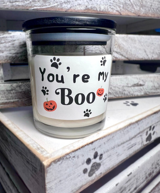 Pet themed candle - hand poured 