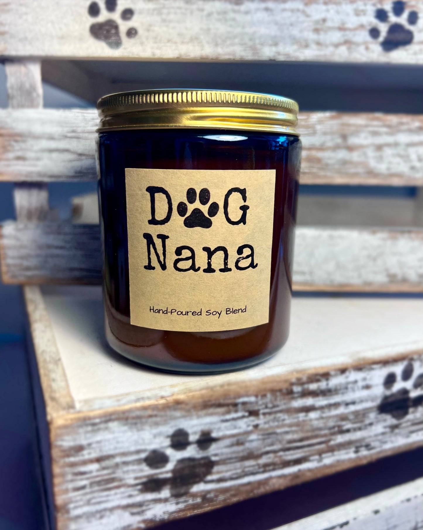 Dog Nana Candle - Dog Themed Soy Candle