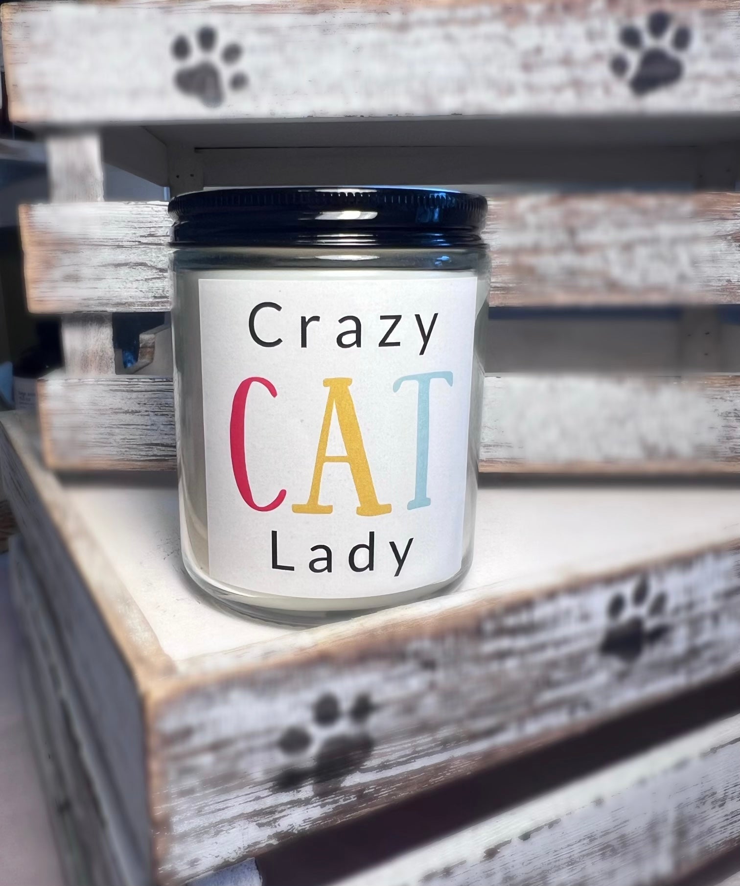 Cat Themed Soy Candles - Hand Poured