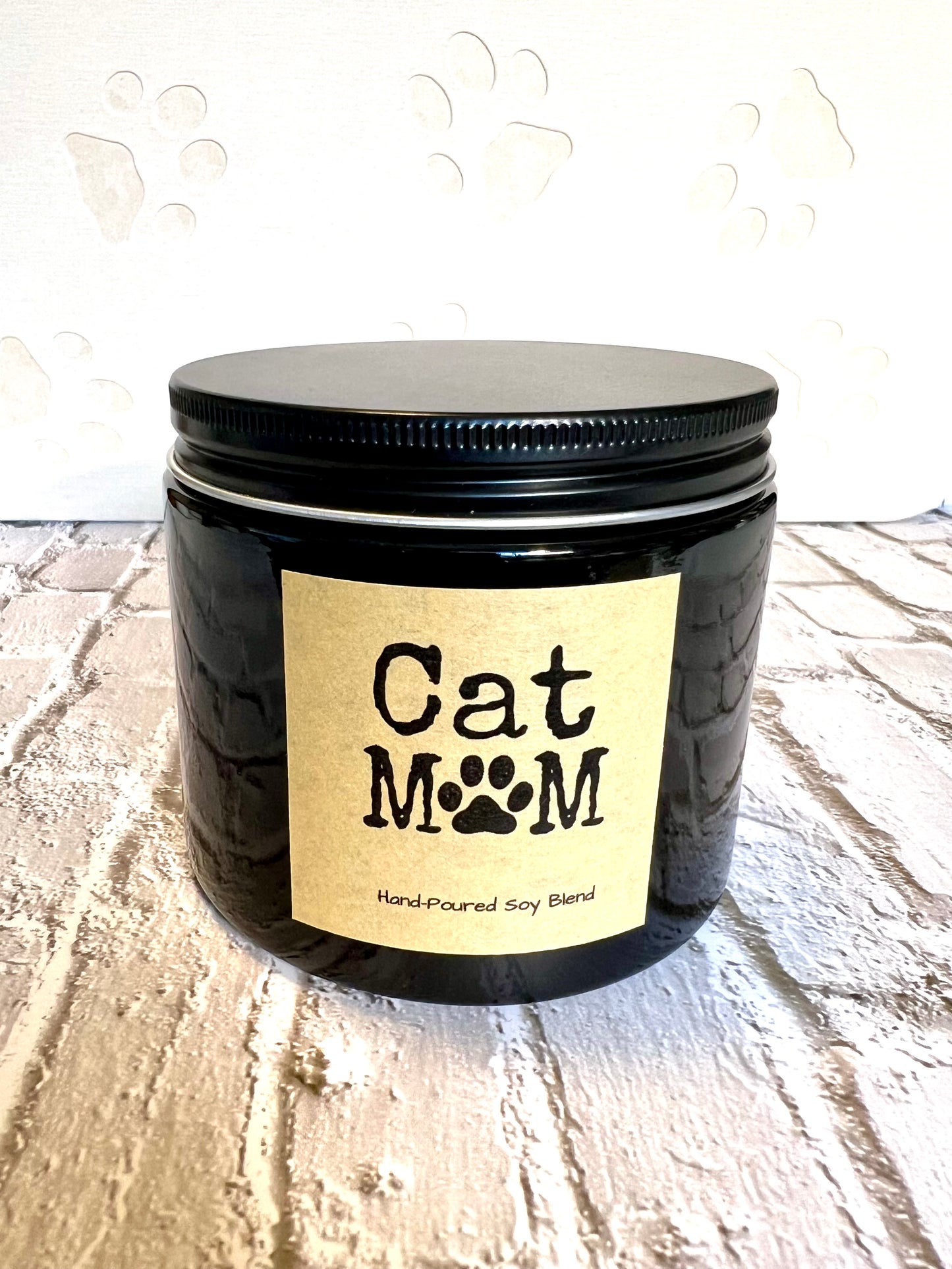 Cat Mom Candle - Pet Themed Soy Candle