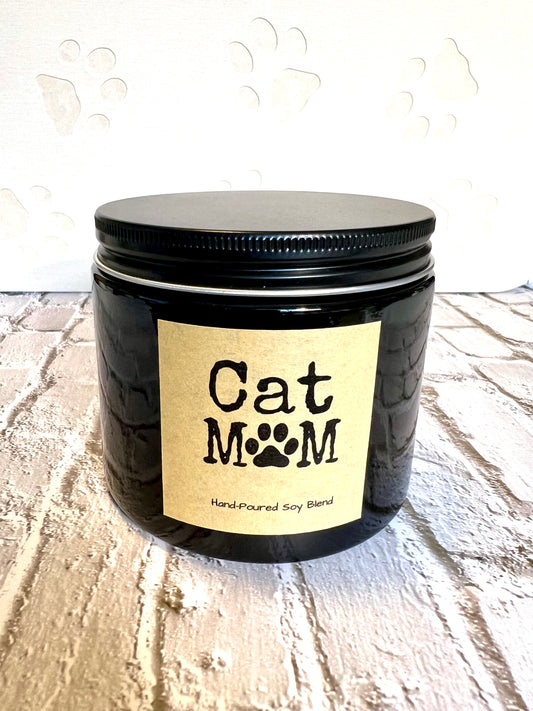 Cat Mom Candles - Pet Themed Soy Candle