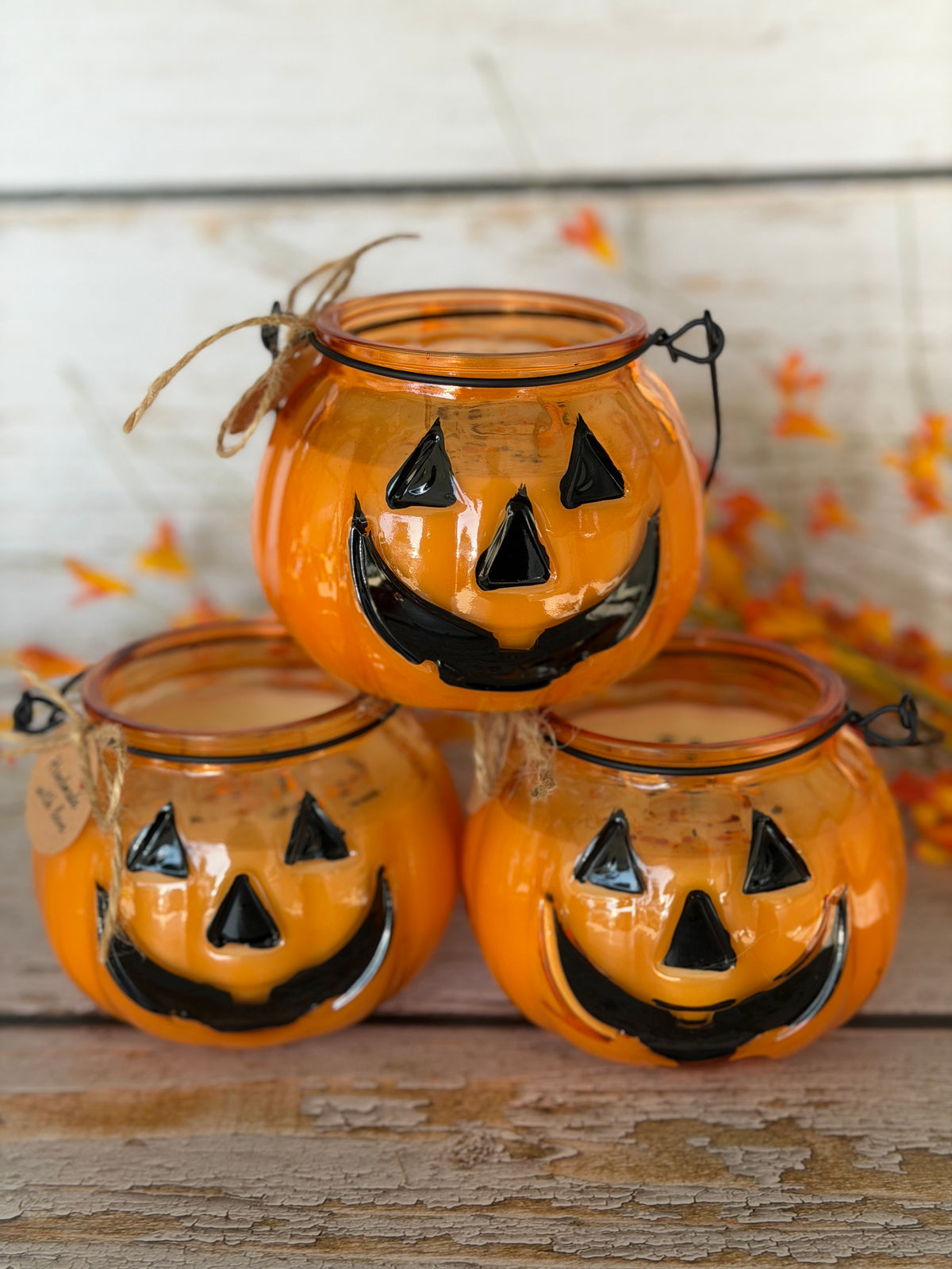 Pumpkin Jack-O'-Lantern Candle 10oz - Limited Edition