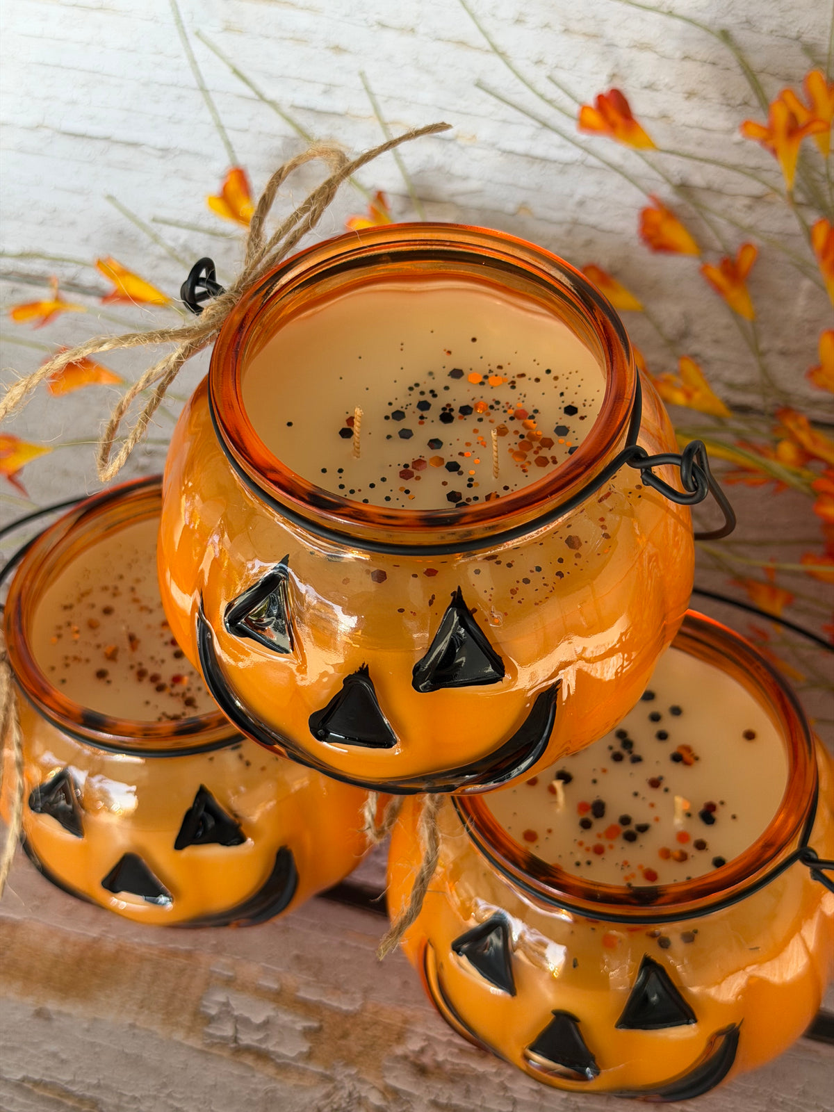 Pumpkin Jack-O'-Lantern Candle 10oz - Limited Edition