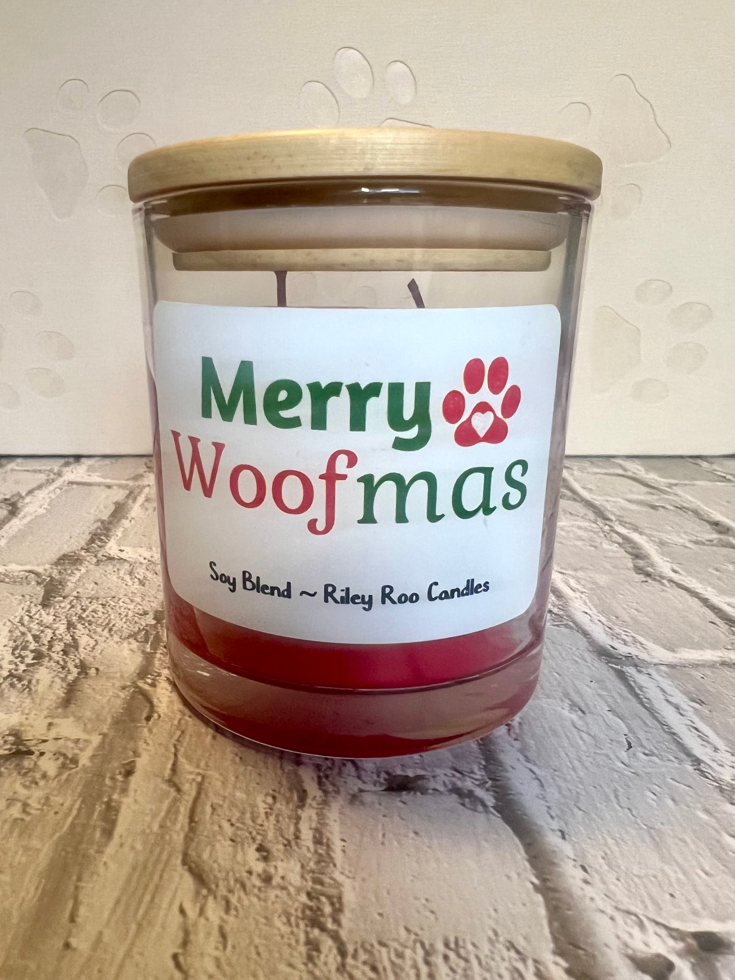 Merry Woofmas - Dog Themed Soy Candle