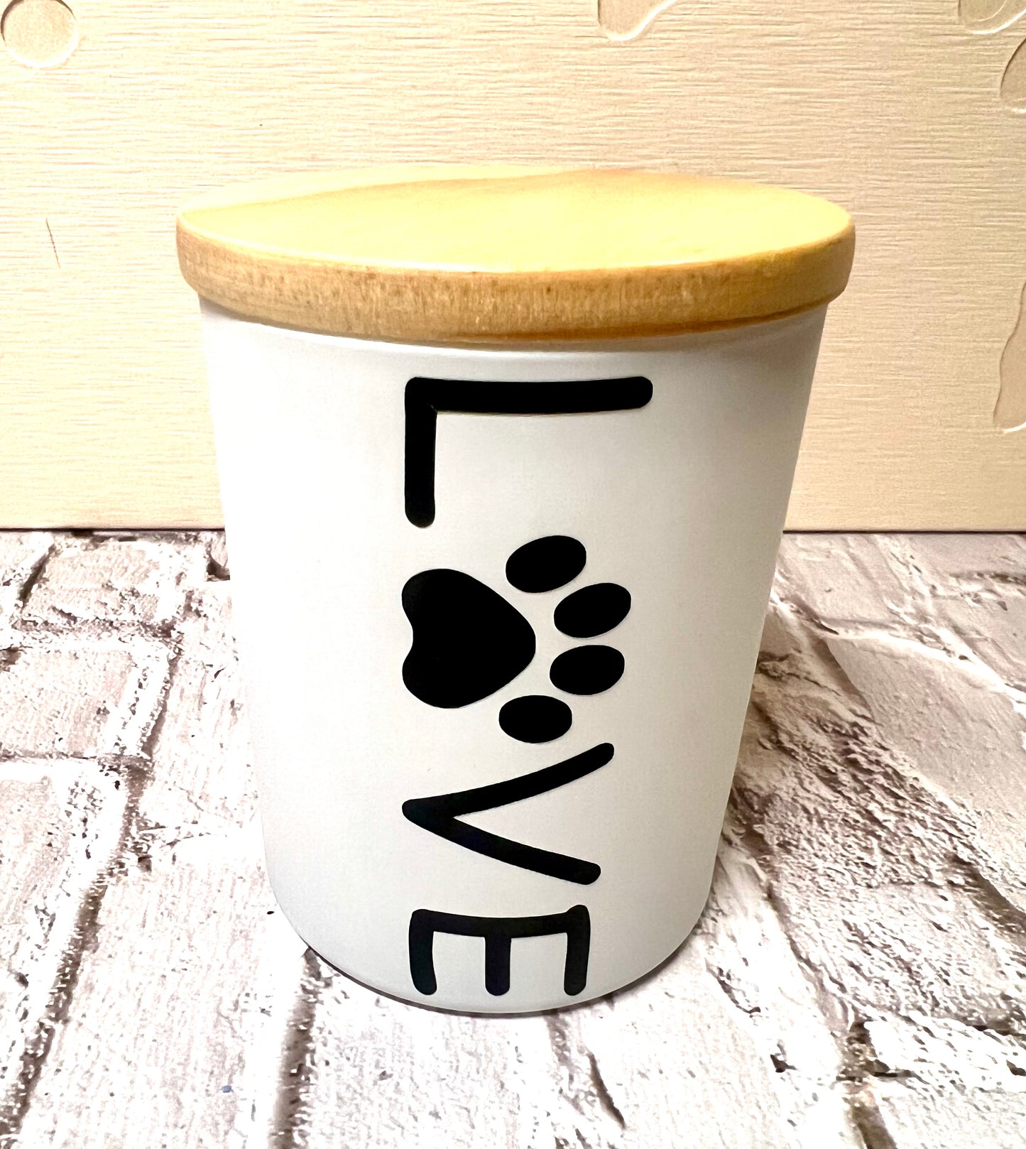 Pet Themed Love Candle 6oz | Coconut Soy