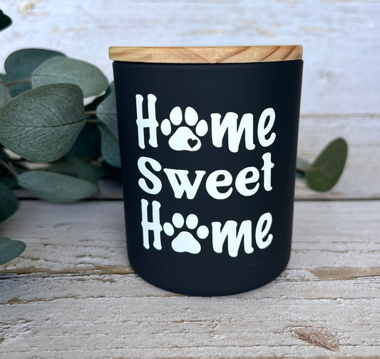 Pet Themed Coconut Soy Candle - hand poured