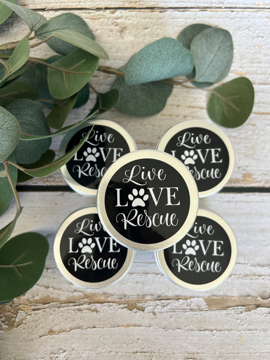 Pet themed coconut soy candle - hand poured