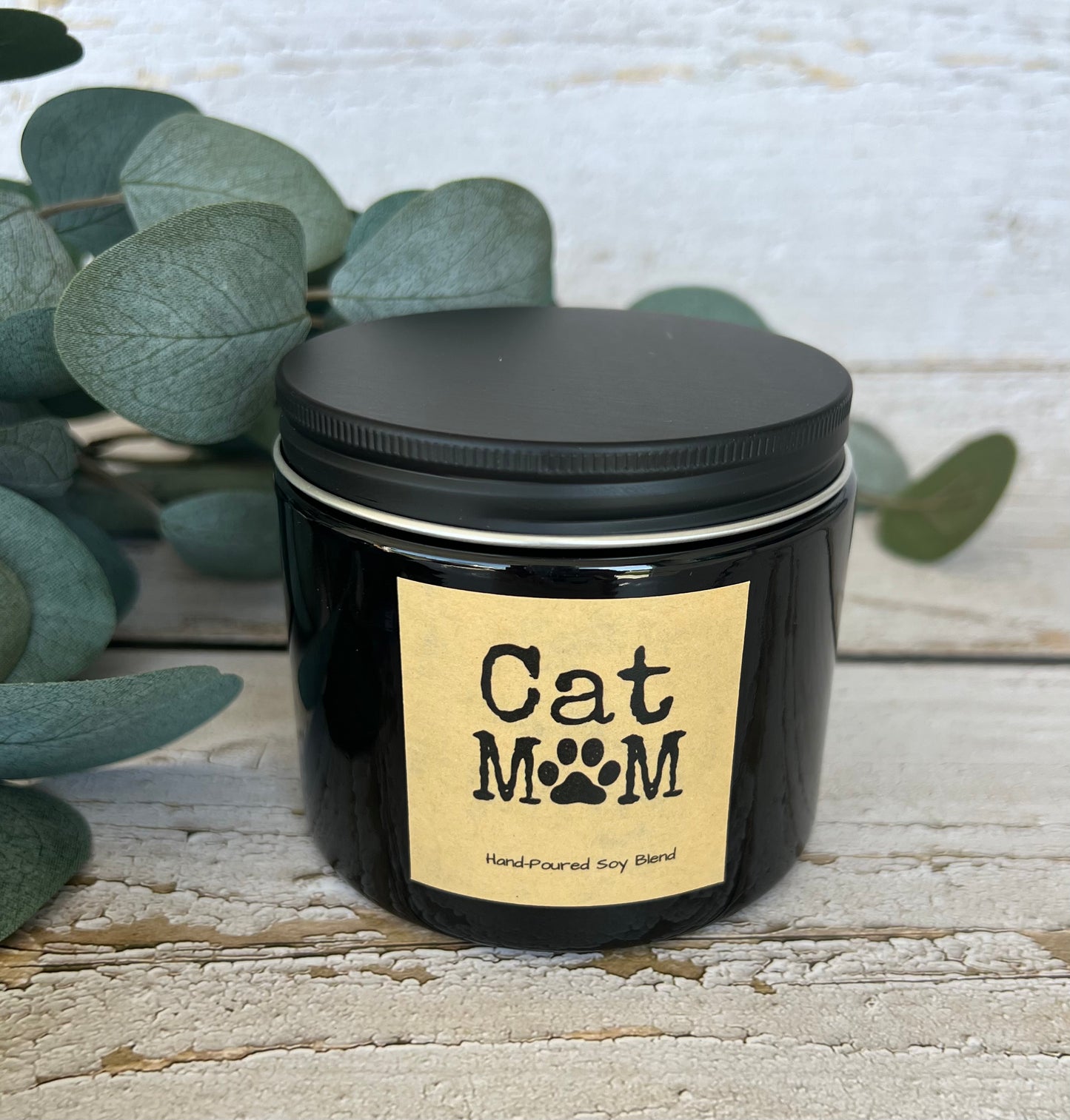 Cat Mom Candle - Pet Themed Soy Candle