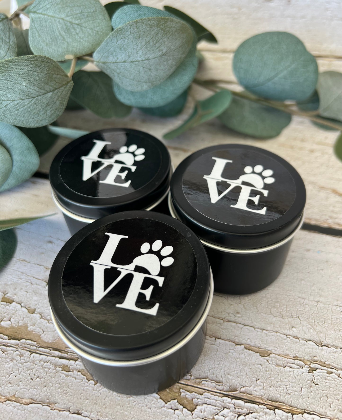 Pet themed coconut soy candle - hand poured