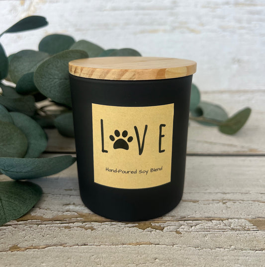 Pet themed soy candles - hand poured