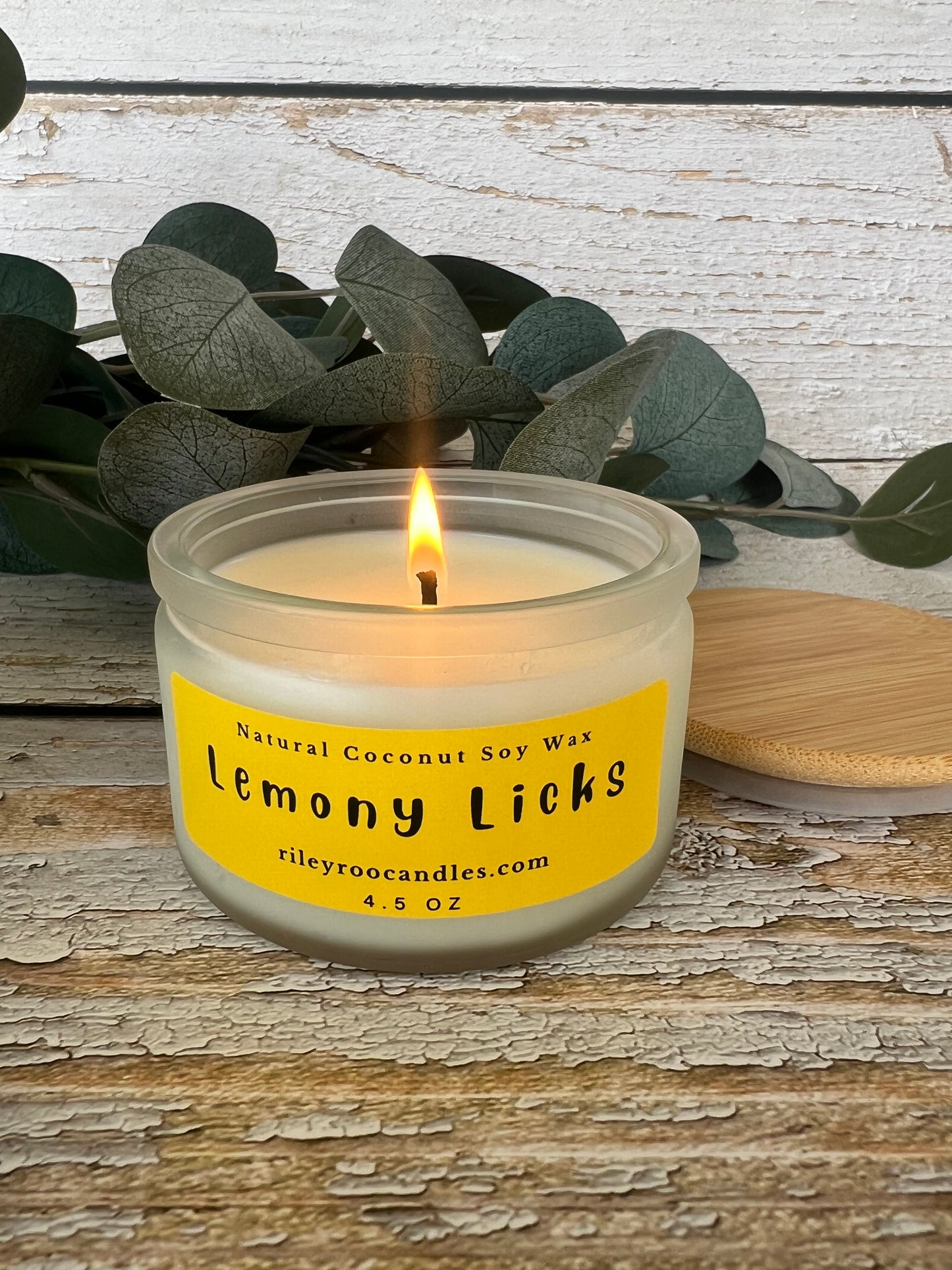 Dog themed coconut soy candle - hand poured